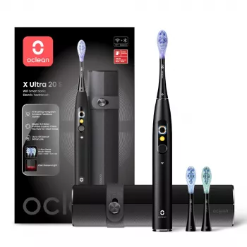 OCLEAN X Ultra 20 S Black Electric Toothbrush