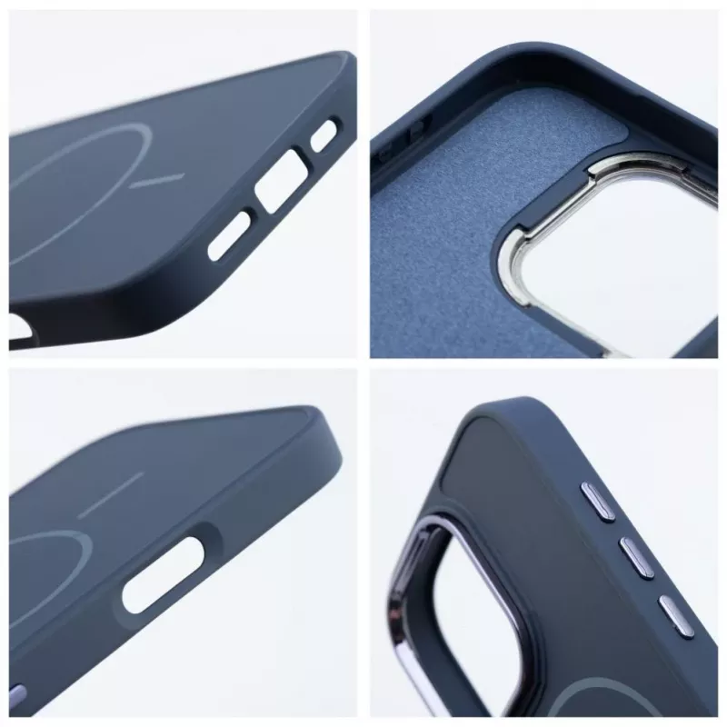 OEM iPhone 13 Mini rėmelio dėklas su MagSafe, tamsiai mėlynas