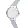 Olivia Burton Moteriškas Laikrodis Celestial OB16SG07 - 30mm Rožinio Aukso Spalvos Nerūdijančio Plieno Korpusas, Pilkas Odinis Dirželis