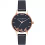 Olivia Burton Moteriškas OB16CH06 Kvarcinis Chronografas 30 mm Pilka Oda