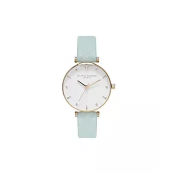 Olivia Burton Moteriškas Laikrodis OB16AM143 30mm Rožinis Auksas Nerūdijantis Plienas Tinklelis