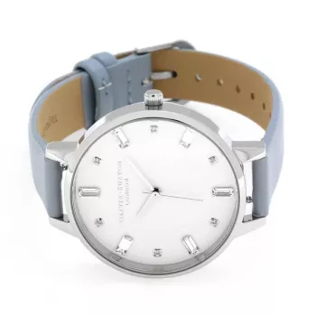 OLIVIA BURTON Moteriškas Laikrodis OB16BJ01 34mm Sidabrinis Nerūdijančio Plieno Tinklelis