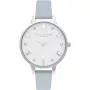 OLIVIA BURTON Moteriškas Laikrodis OB16BJ01 34mm Sidabrinis Nerūdijančio Plieno Tinklelis