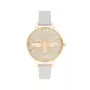 OLIVIA BURTON Moteriškas Laikrodis OB16GD37 34 mm Auksinis Nerūdijantis Plienas