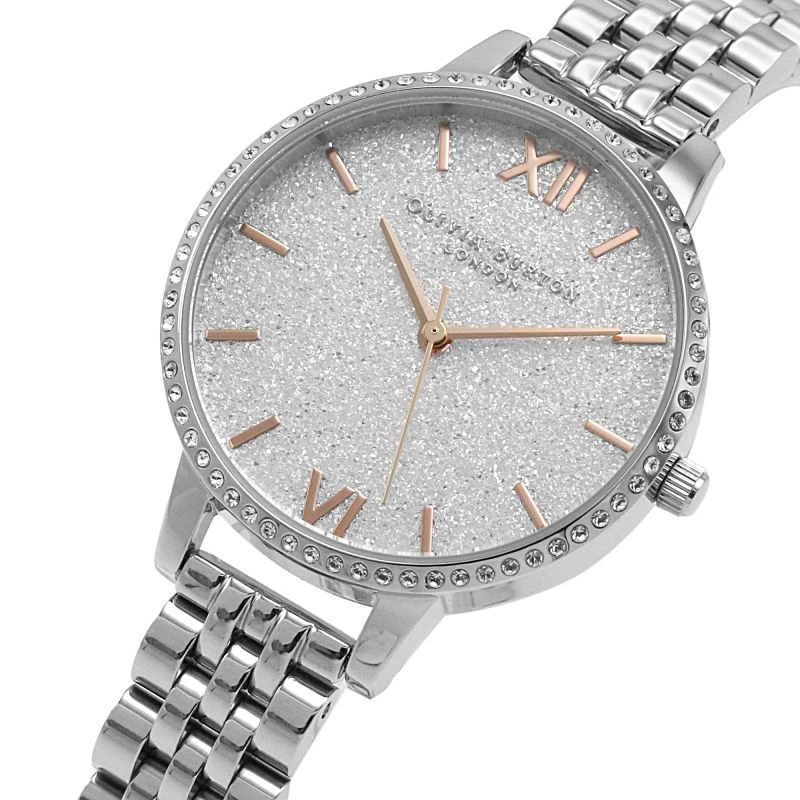 OLIVIA BURTON Moteriškas Laikrodis OB16GD68 34 mm Auksinis Nerūdijantis Plienas