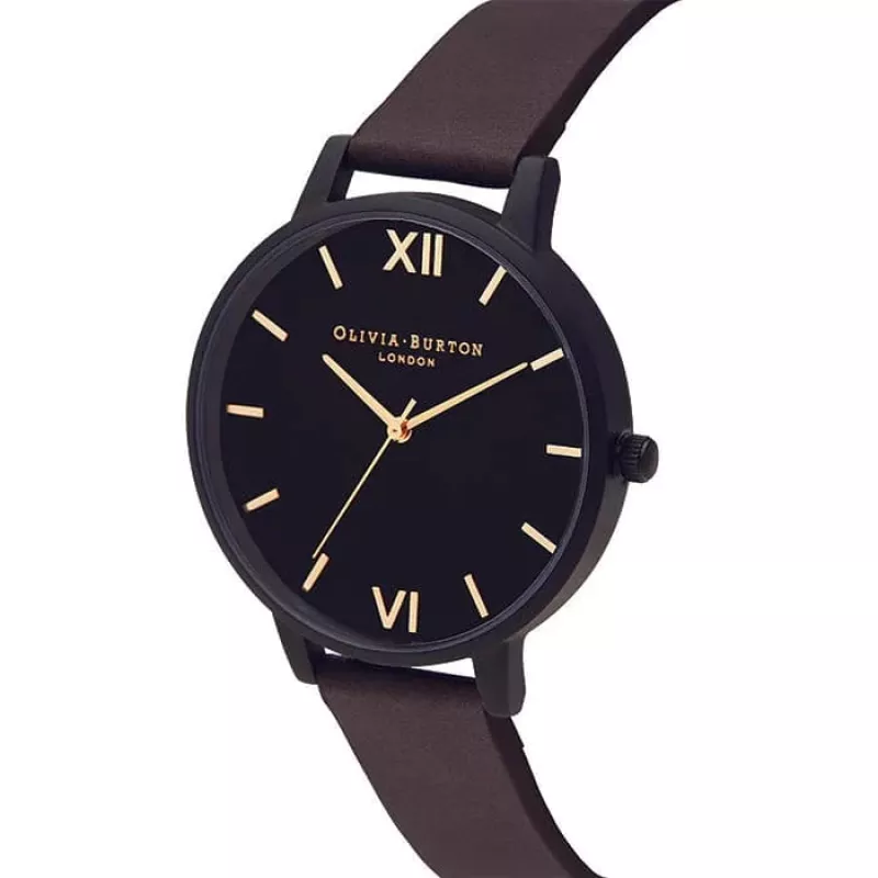 Olivia Burton Moteriškas Laikrodis OB16SH06 40mm Rožinis Auksas Nerūdijantis Plienas Tinklelis