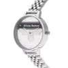 Olivia Burton Moteriškas Laikrodis OB16VS07 (34 mm) – Rožinio Aukso Spalvos Nerūdijančio Plieno Korpusas, Pilkas Odinis Dirželis