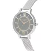 OLIVIA BURTON Moteriškas laikrodis OB16WD86 34mm Rožinio aukso spalvos nerūdijančio plieno tinklelis