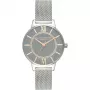 OLIVIA BURTON Moteriškas laikrodis OB16WD86 34mm Rožinio aukso spalvos nerūdijančio plieno tinklelis