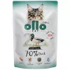 Ollo Cat Pouch No. 2 Duck 85 g - Pilnavertis šlapias maistas padaže