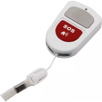 Olympia 5912 RF belaidis nuotolinio valdymo pultas, 4 mygtukų raktų pakabukas, baltas