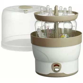 Olympia BS 29 elektrinis garų sterilizatorius kūdikių buteliukams, smėlio spalvos