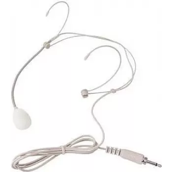 OMNITRONIC 13063221 uždarosios studijinės ausinės, Over-Ear, 40mm driver, 32 Ohm, baltos