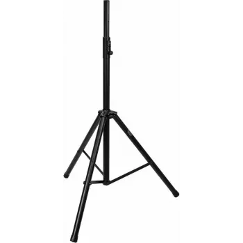 OMNITRONIC LCK-2 kolonėlių stovas, reguliuojamo aukščio 100-180 cm, maks. apkrova 30 kg, 35 mm flanšas, plieninis, juodas 60004186