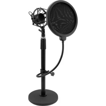 OMNITRONIC MSP-1 mikrofono stovas su amortizatoriumi ir pop filtrais 60006024