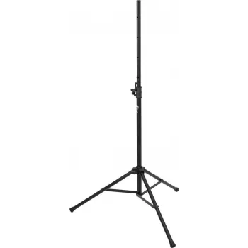 OMNITRONIC ROD-1283 garsiakalbio trikojis stovas, aukštis 100-180 cm, apkrova 30 kg, 35 mm adapteris, plienas, juodas 11039106