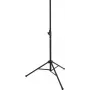 OMNITRONIC ROD-1283 garsiakalbio trikojis stovas, aukštis 100-180 cm, apkrova 30 kg, 35 mm adapteris, plienas, juodas 11039106