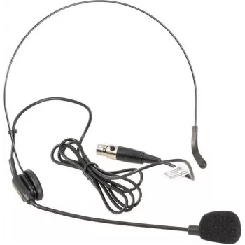 OMNITRONIC UHF E-FLEX galvos mikrofonas, juodas (13063376)