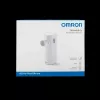 OMRON MicroAIR GO U300 nebulizatorius - nešiojamas vibracinės membranos purkštuvas suaugusiems ir vaikams, rankinis, tylus <20 dB, su kaukėmis ir baterijomis