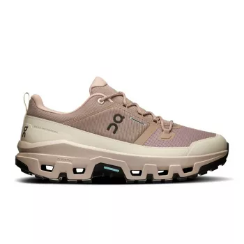 ON Cloudrock Low Waterproof Vyriški žygiavimo batai Cinder/Fog