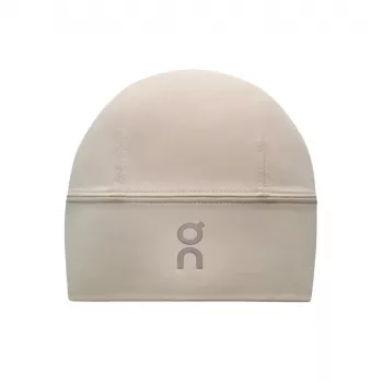 ON Core Beanie Truffle - Unisex Running Beanie su Reflektyviu Logotipu