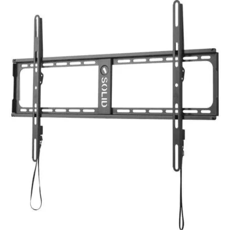 One For All WM4615 Solid FLAT Fiksuotas TV sieninis laikiklis 32-90 colių televizoriams, VESA 200x200-800x400 mm, iki 100 kg, Easy Lock & Release, juodos spalvos