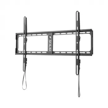 One For All WM4615 Solid FLAT Fiksuotas TV sieninis laikiklis 32-90 colių televizoriams, VESA 200x200-800x400 mm, iki 100 kg, Easy Lock & Release, juodos spalvos