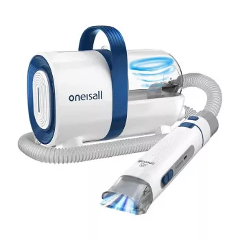 Oneisall LM2 Gyvūnų Priežiūros Rinkinys su Siurbliu, 9000Pa Siurbimo Galia, 5-in-1, Šunims ir Katėms