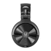 ONEODIO Studio Max 2 belaidės ausinės per ausį, Bluetooth 5.2, 72 val. baterija, CVC 8.0 mikrofonas, sulankstomas dizainas (juodos)
