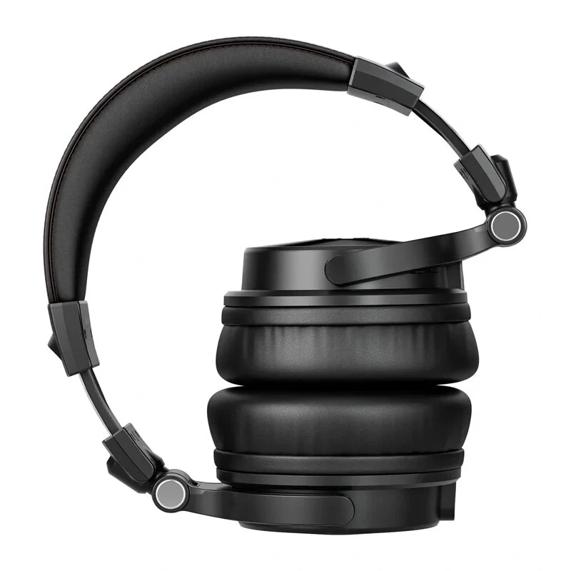 ONEODIO Studio Max 2 belaidės ausinės per ausį, Bluetooth 5.2, 72 val. baterija, CVC 8.0 mikrofonas, sulankstomas dizainas (juodos)