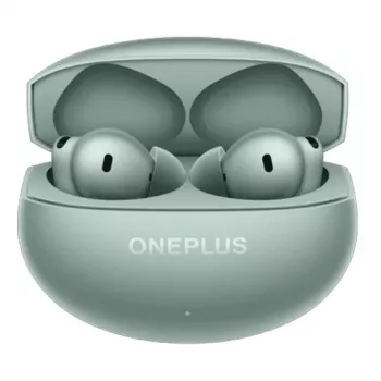 OnePlus Buds 4 Green True Wireless Noise Cancelling Earbuds su Coaxial Dual Drivers, 49dB ANC, 44h baterija, IP55, Bluetooth 5.3, LHDC, Spatial Audio, Clear Sea Blue
