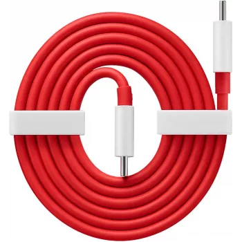 OnePlus Warp Charge Type-C į Type-C kabelis 150cm raudonas (5481100048)