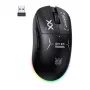 ONIKUMA DM03 RGB žaidimų pelė – laidinė optinė 6400 DPI, 7 programuojamų mygtukų, ergonomiškas dizainas dešinei rankai, juoda
