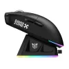 ONIKUMA DM07 RGB žaidimų pelė juoda, 6400 DPI, laidinė optinė, 7 mygtukai