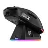 ONIKUMA DM07 RGB žaidimų pelė juoda, 6400 DPI, laidinė optinė, 7 mygtukai