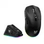 ONIKUMA DM07 RGB žaidimų pelė juoda, 6400 DPI, laidinė optinė, 7 mygtukai