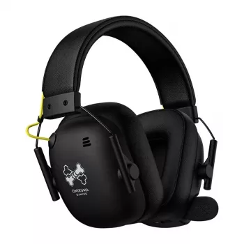 ONIKUMA GT888 žaidimų ausinės (juodos) – laidinės ausinės su 50 mm tvarkyklėmis, RGB apšvietimu, 3,5 mm ir USB jungtimis