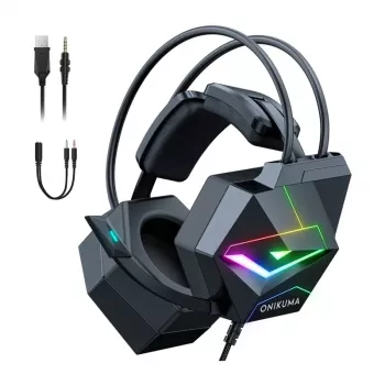 ONIKUMA X20 Gaming Ausinės (Juodos)