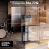 ONKRON TS1571-G Mobilus TV stovas 32–75 colių televizoriams, 50 kg, grafitas, reguliuojamas aukštis