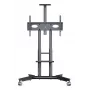 ONKRON TS1571-G Mobilus TV stovas 32–75 colių televizoriams, 50 kg, grafitas, reguliuojamas aukštis