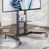 ONKRON TS1871-G Mobilus TV stovas 55–90 colių, grafitas