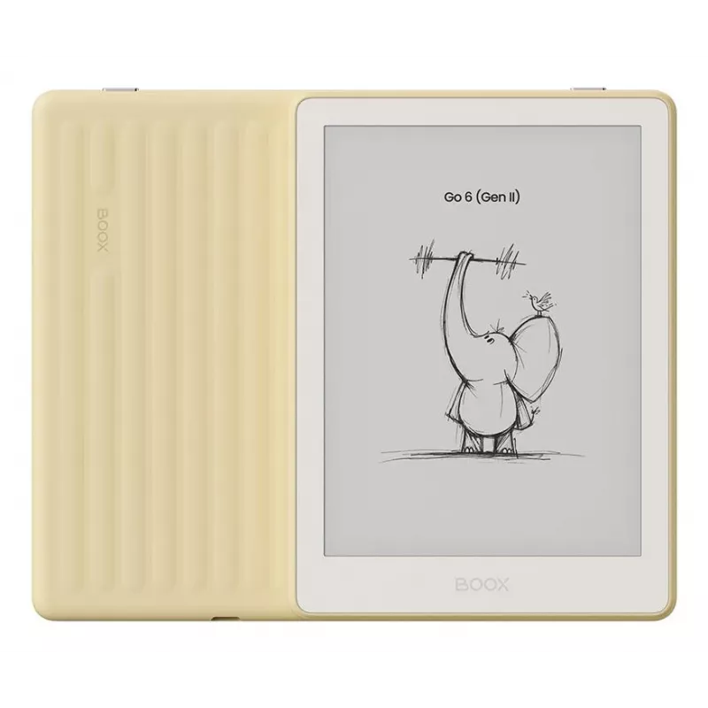 ONYX BOOX Go 6 (Gen II) 6 colių E-Reader su E Ink Carta 1200 ekranu, 4GB RAM, 64GB atmintimi, Android 12, Wi-Fi ir Bluetooth