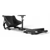 Oplite 104317 NitroKart V2 Racing Cockpit – Juodas plieninis sim racing rėmas su atlenkiama kėde