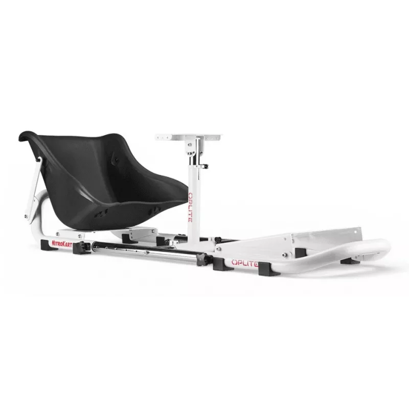 Oplite 104318 Racing Cockpit – Sim Racing Važiuoklė su Reguliuojamais Vairo ir Pedalų Laikikliais