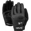 Oplite OP-GLOVE M Sim Racing Pirštinės - Juodos - Sintetinė Oda - Poliesteris - Silikonas - Spandeksas - 100 mm - 224 mm - 150 g