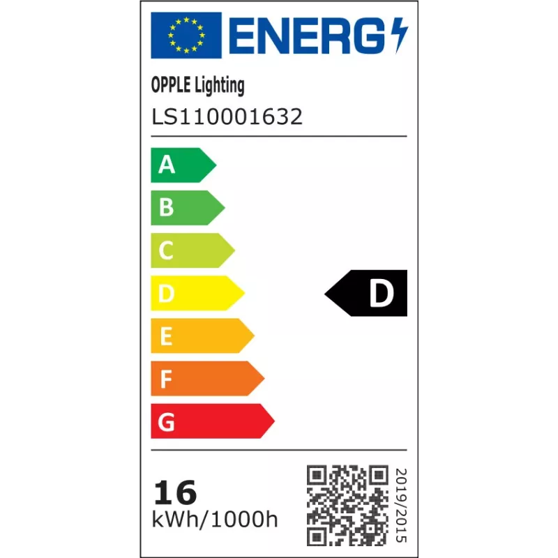 OPPLE LED įleidžiamas šviestuvas S-E2 Round 200mm 18W Selectable 3000K/4000K White