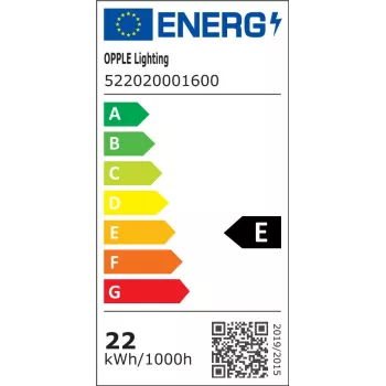 OPPLE LED sieninis šviestuvas E2 Round 22W 275mm 4000K neutrali balta IP44