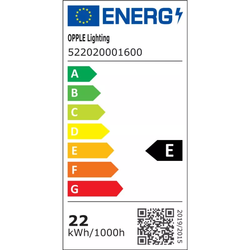 OPPLE LED sieninis šviestuvas E2 Round 22W 275mm 4000K neutrali balta IP44