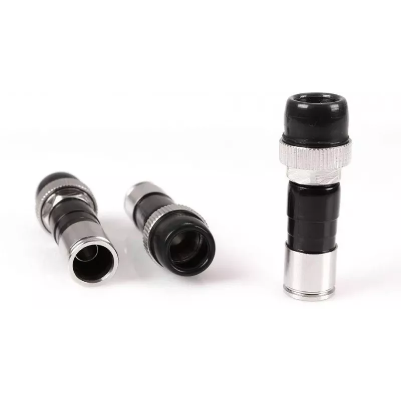 OPTICUM F-Type vyriškas kompresinis jungtuvas RG6 koaksialiniam kabeliui