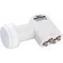 OPTICUM Globo Quattro LNB LRP-04H – 4 išėjimai, 10.7-12.75 GHz, 0.1 dB triukšmo rodiklis